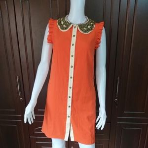 Orange Mini dress